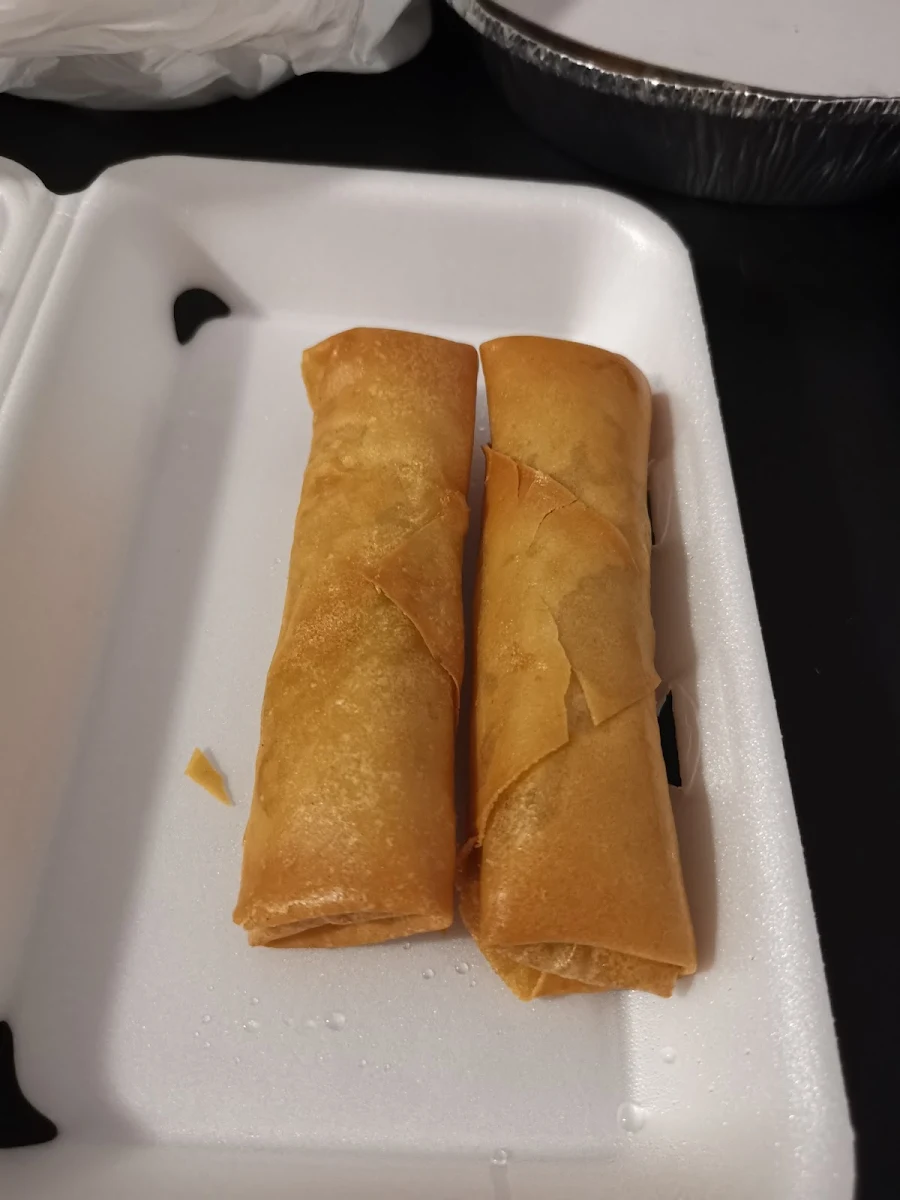 crispy egg roll 素炸春卷